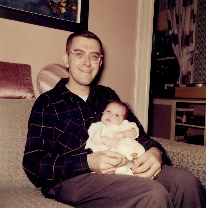 paul and his
            newborn daughter susan