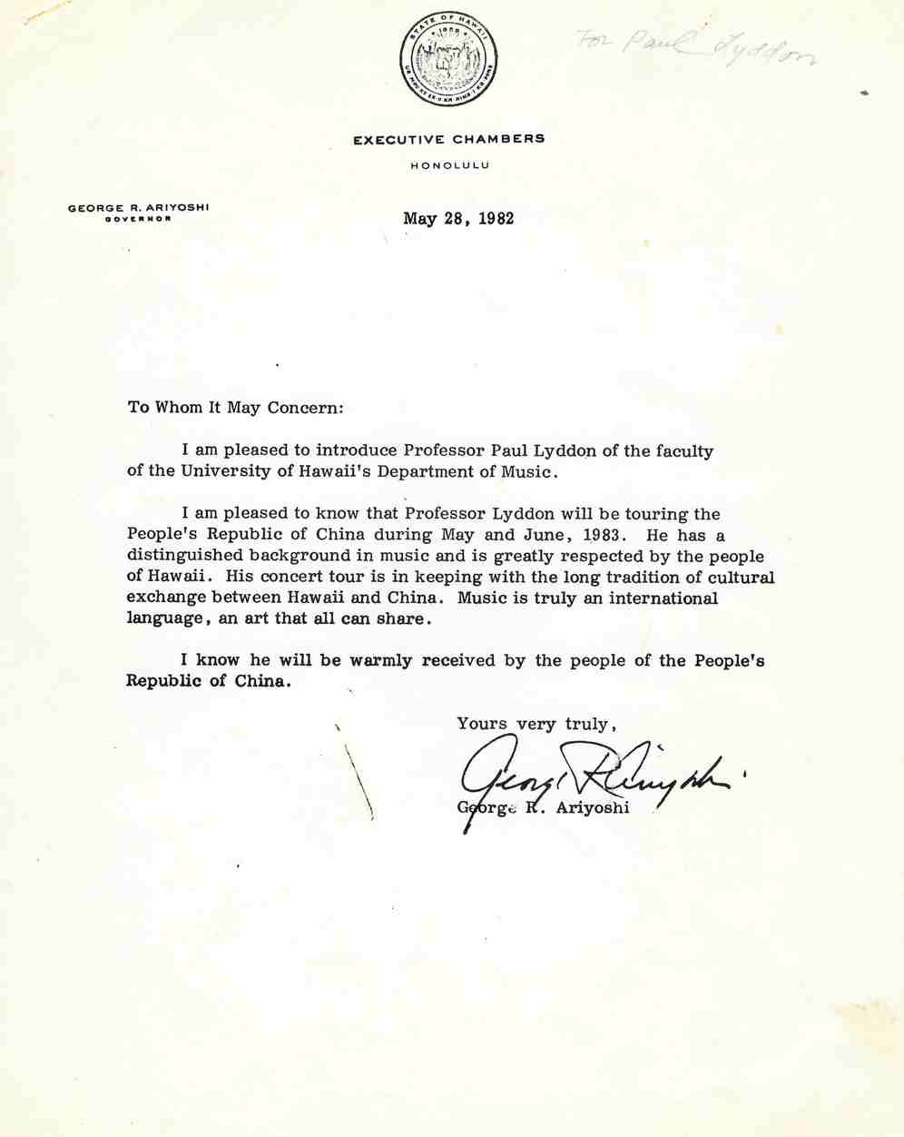 letter