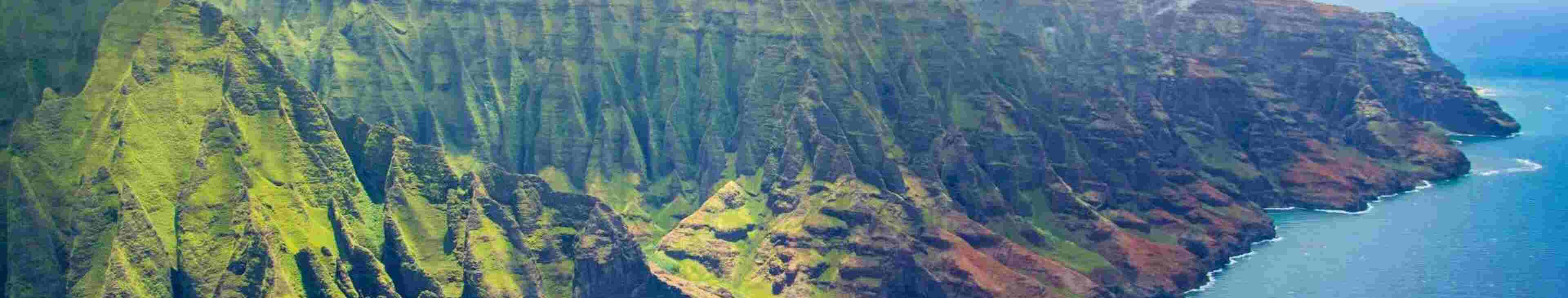 aerial view of hawaii