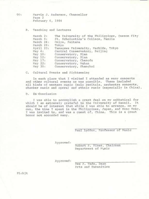 memorandum