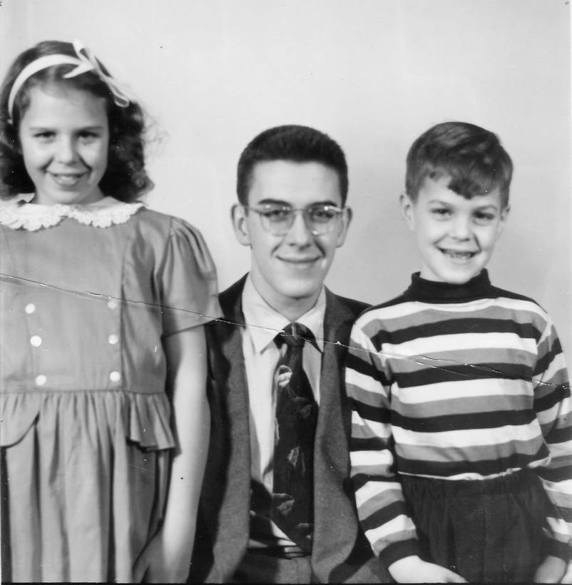 young adult paul and his younger siblings